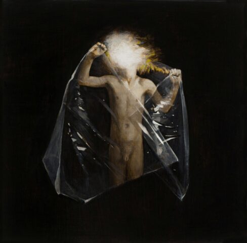 10. Chimera 4_öljy ja akryyli ACP-levylle_oil and acrylic on ACP_40 x 40_2026_web