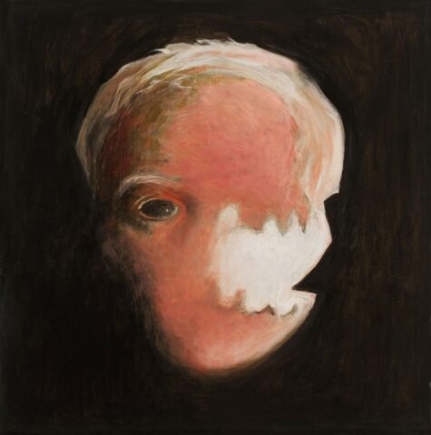 9. Chimera 3_öljy ja akryyli MDF-levylle_oil and acrylic on MDF_40 x 40_ 2026_web